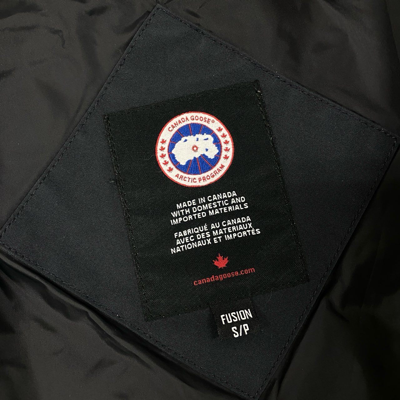 23L22 CANADA GOOSE カナダグース MacMillan Parka マクミランパーカー ダウンコート ダウンジャケット アウター 3804MA Sサイズ ブラック メンズ 男性用u02t