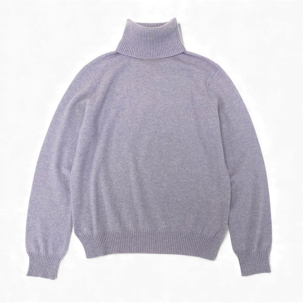 39l15 Drawer ドゥロワー 14G カシミヤタートルネックニット ニットセーター トップス 6513-106-0810 1サイズ パープル カシミヤ100％ レディースu02t