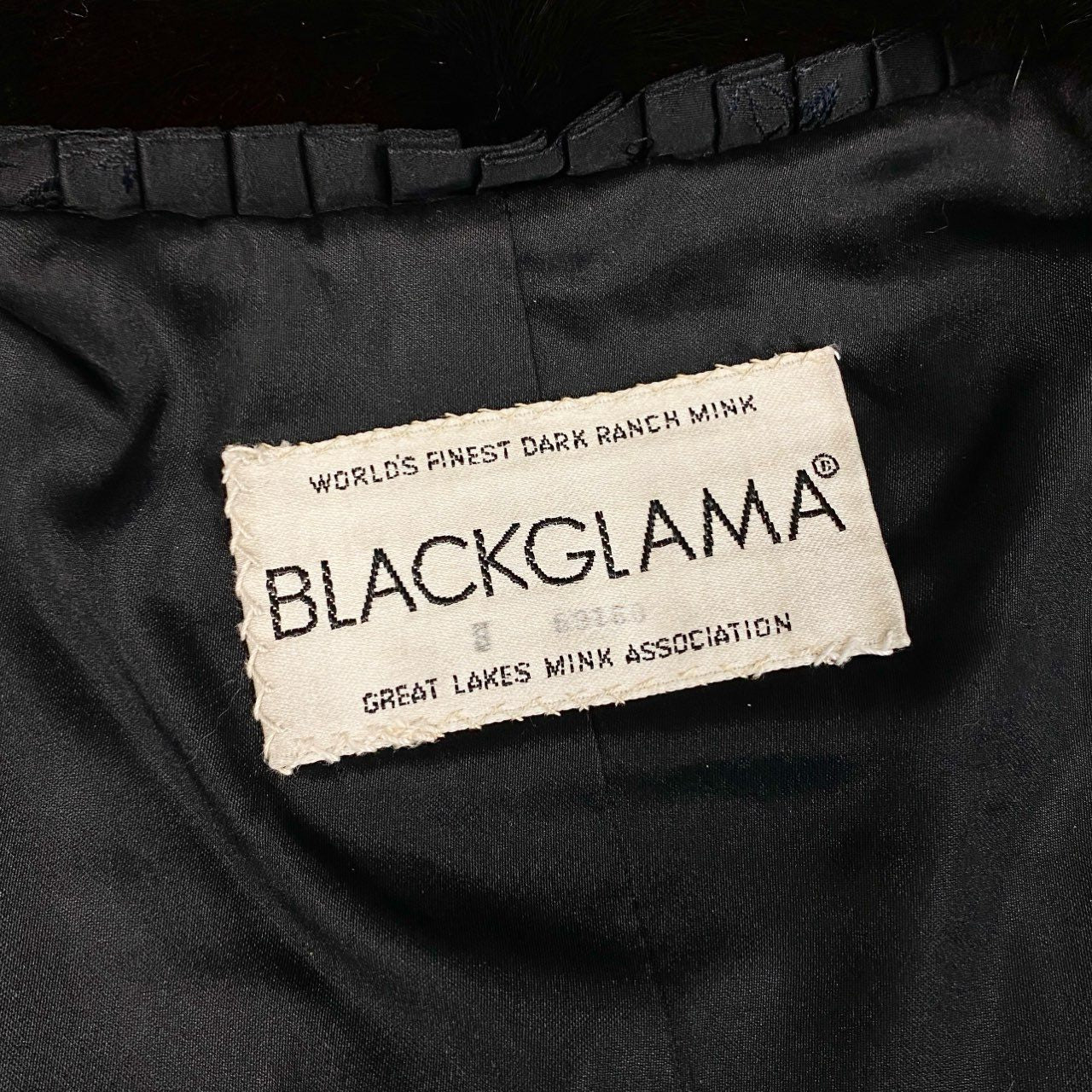 23i26 《美品》BLACKGLAMA ブラックグラマ マホガニーミンク 毛皮コート ミンクコート  13サイズ ダークブラウン レディースt18r