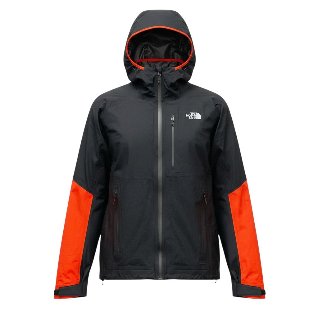 73e15 THE NORTH FACE ザノースフェイス トレイルランニング ジャケット エンデュランスフーディ NP11975 Mサイズ ブラック レッド ナイロン100％ メンズ 男性用t18r