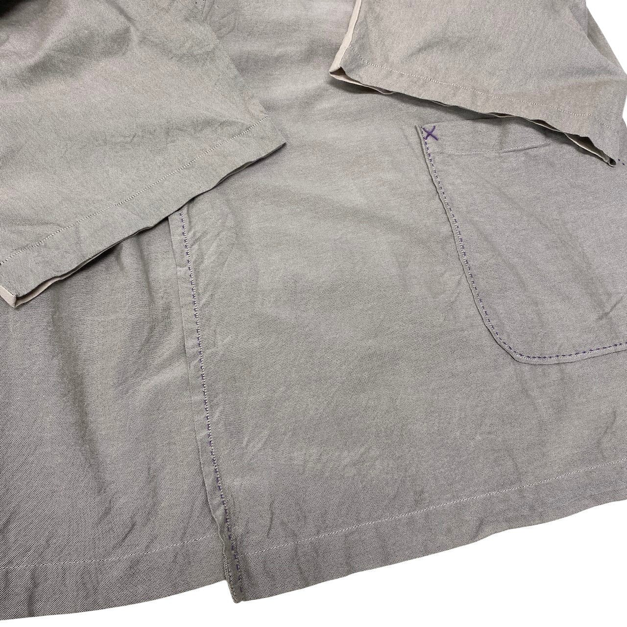 64g4 Paul Smith ポールスミス 作務衣 セットアップ  甚平  Lサイズ グレー ベージュ コットン100％ メンズ 男性用u02t