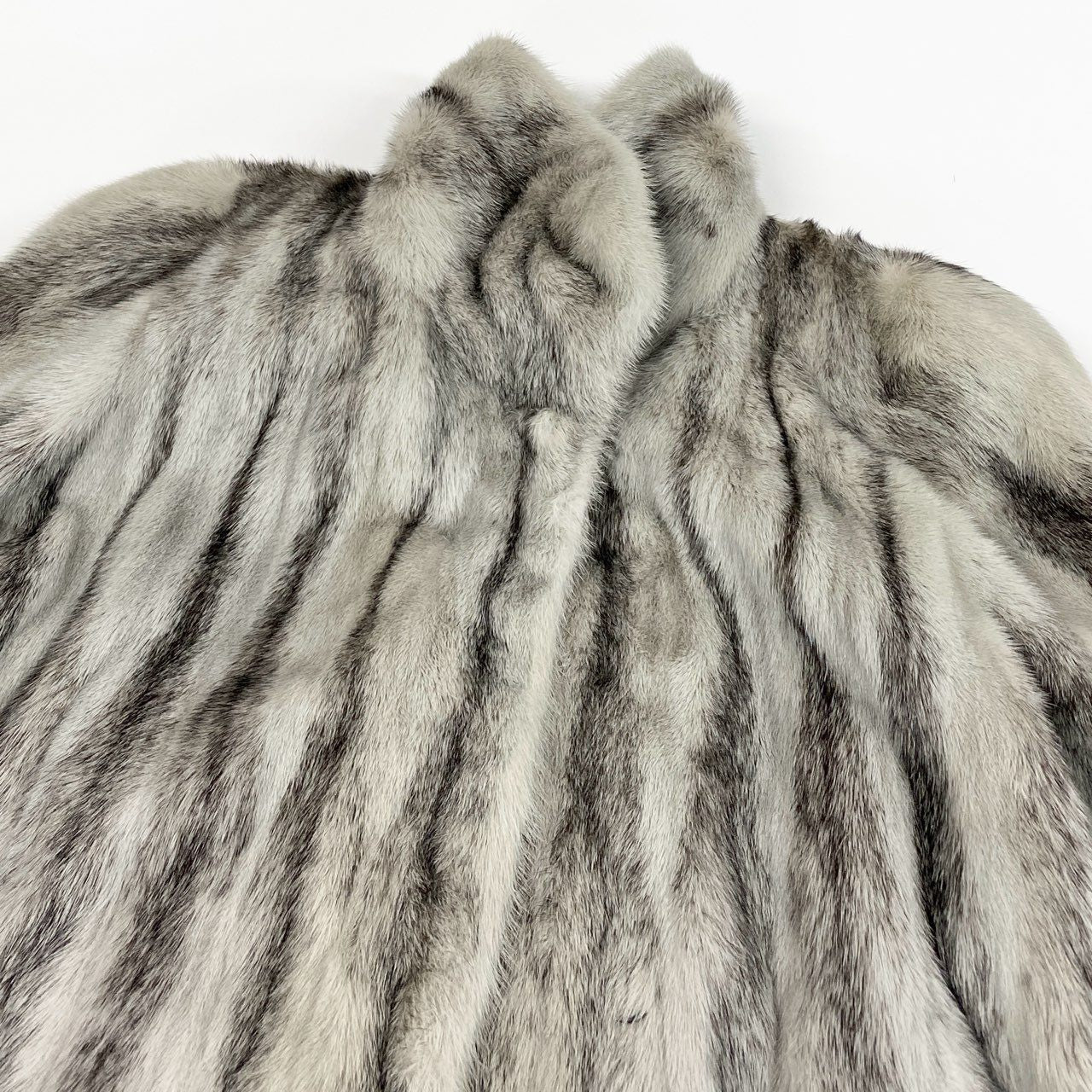 30a9 YUKI BELLE FEMME SAGA MINK サガミンク 金サガ クロスミンク ロングコート サイズF 最高級毛皮 Fur Coatt18r