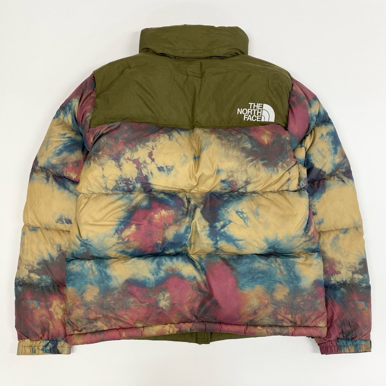11j6 THE NORTH FACE ザ ノースフェイス Novelty Nuptse Jacket ノベルティ ヌプシダウンジャケット マルチ ND92235 Sサイズ マルチカラー ナイロン メンズo07t