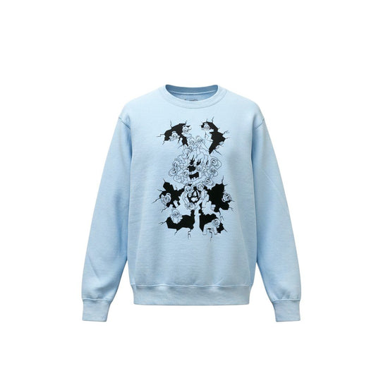 73e18 VERDY ヴェルディ TAPPEI SWEAT CREW ロングスリーブスウェット トレーナー トップス Sサイズ ブルー メンズ 男性用u02t