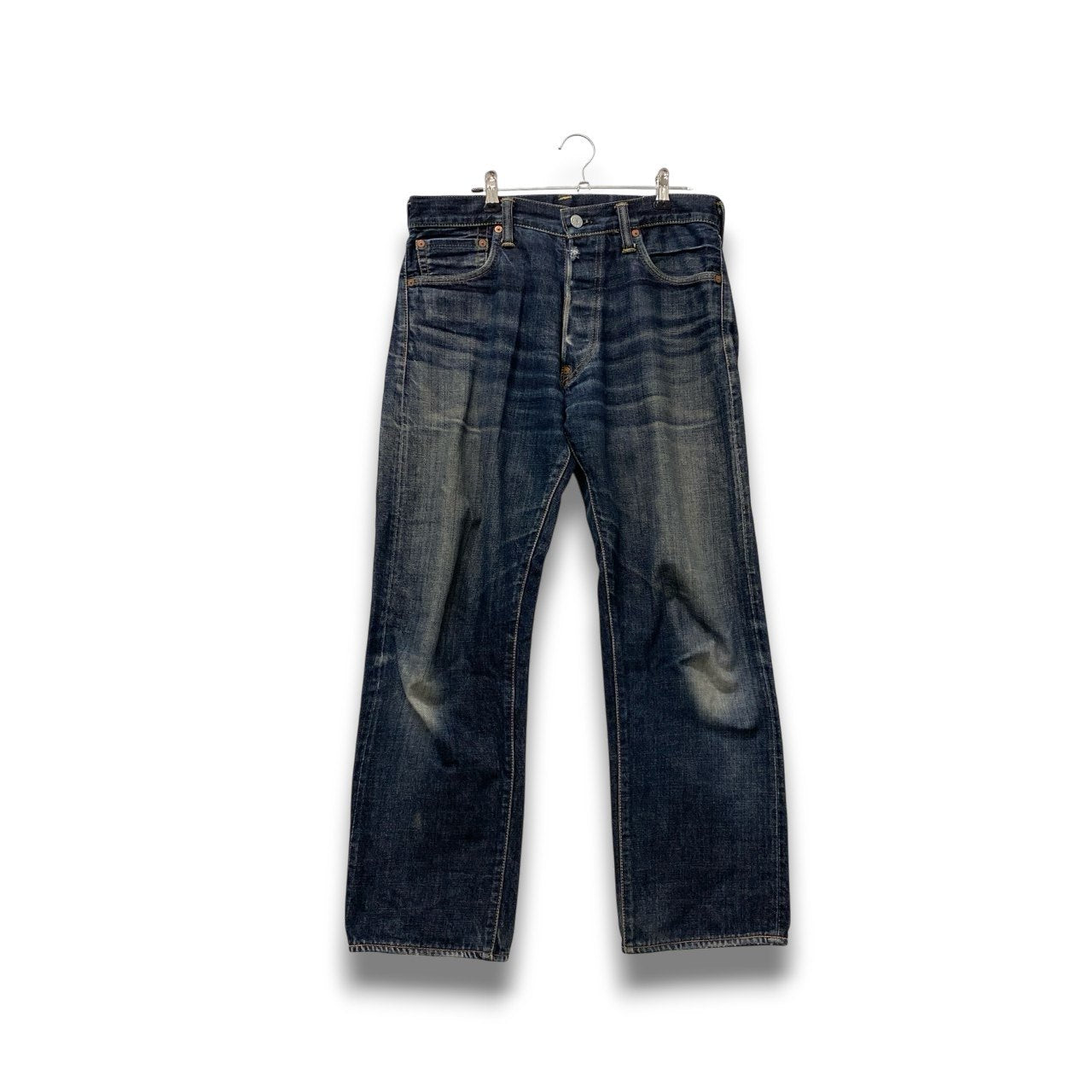 5c6 EVISU エヴィス No.2 カモメ デニムパンツ サイズ32 インディゴ ブルー ジーンズ DENIM PANTSt18r