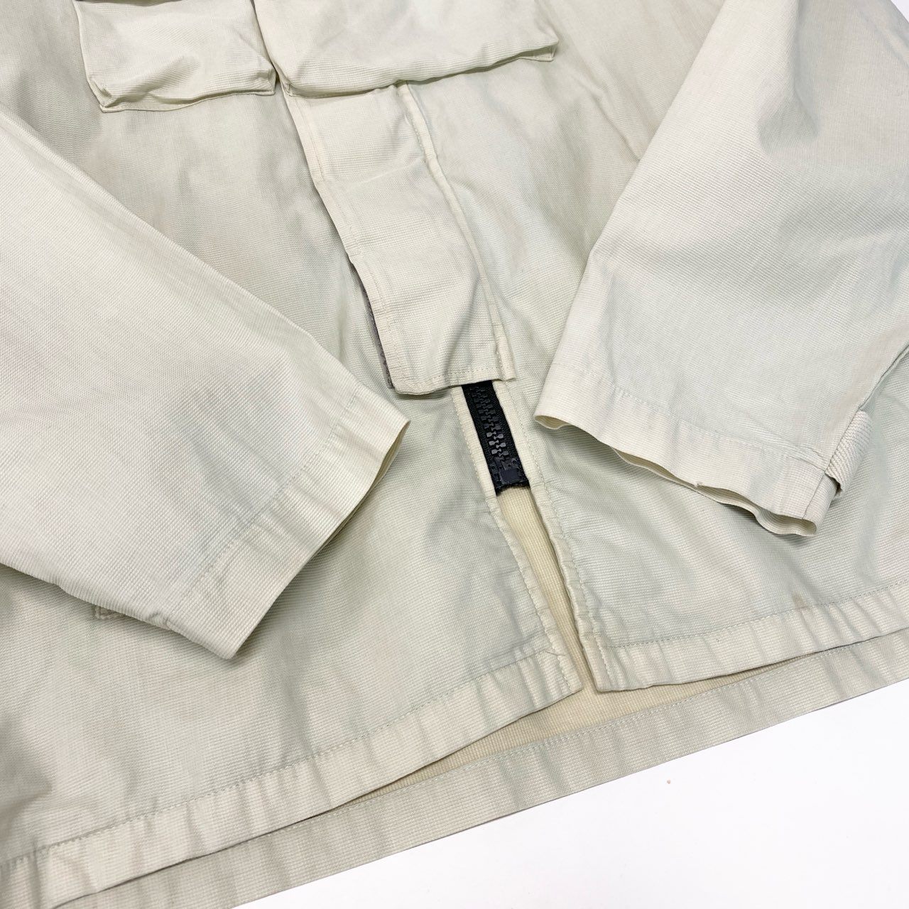 42b27 MASSIMO OSTI マッシモオスティ Techweear テックウェア サイズ46 ホワイト Tactical Jacket タクティカルジャケットt18r