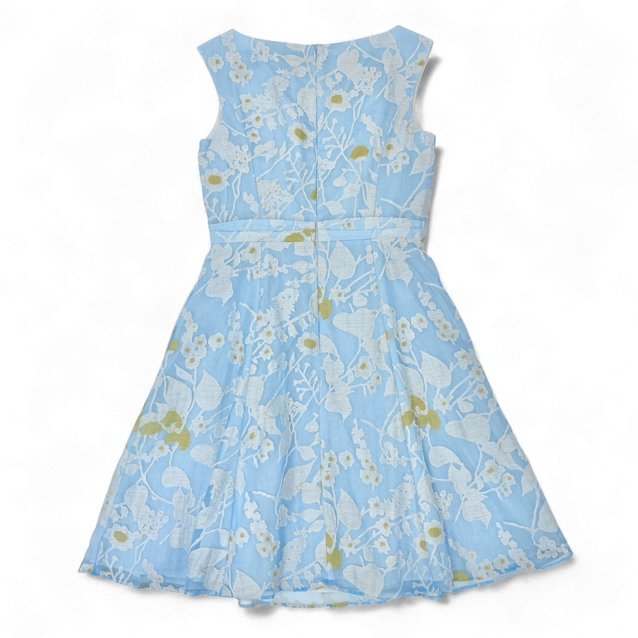 47k5 TOCCA トッカ LAKESHORE ドレス ノースリーブワンピース フラワーモチーフ 花柄 洗える○ レディース 女性用 OPTOHM0540 2 ライトブルーo07t