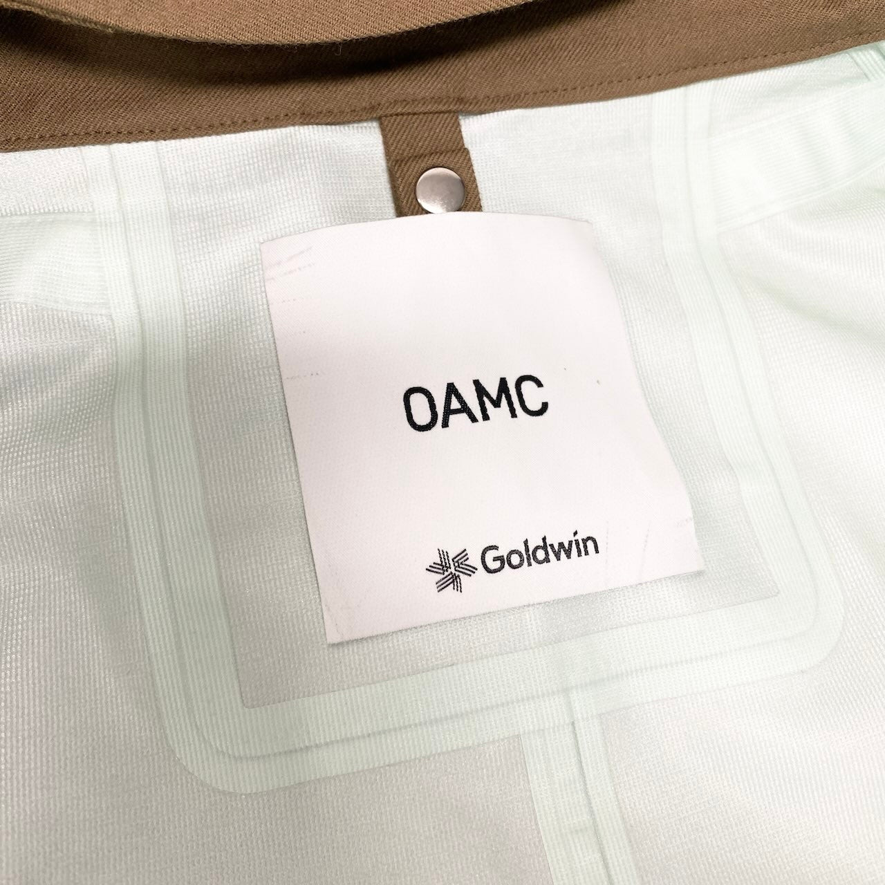 17d11 【未使用】定価30万円 OAMC × GOLD WIN オーエーエムシー ゴールドウィン GL04702MC 3L Field Jacket サイズ2(M) ベージュ メンズk02i