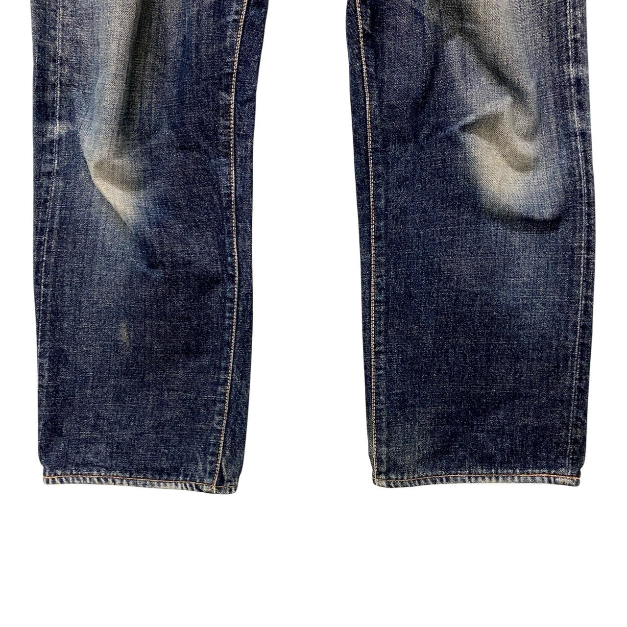 5c6 EVISU エヴィス No.2 カモメ デニムパンツ サイズ32 インディゴ ブルー ジーンズ DENIM PANTSt18r