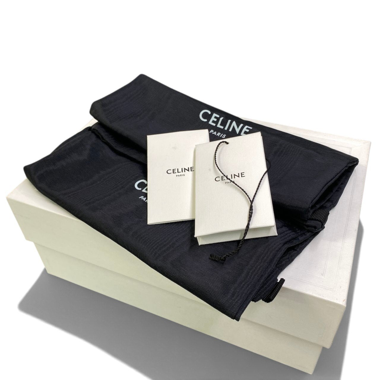 i1 【極美品】 CELINE セリーヌ エディスリマン トライアングルヒールパンプス サイズ37 ブラック × ホワイト レザー レディースk02i