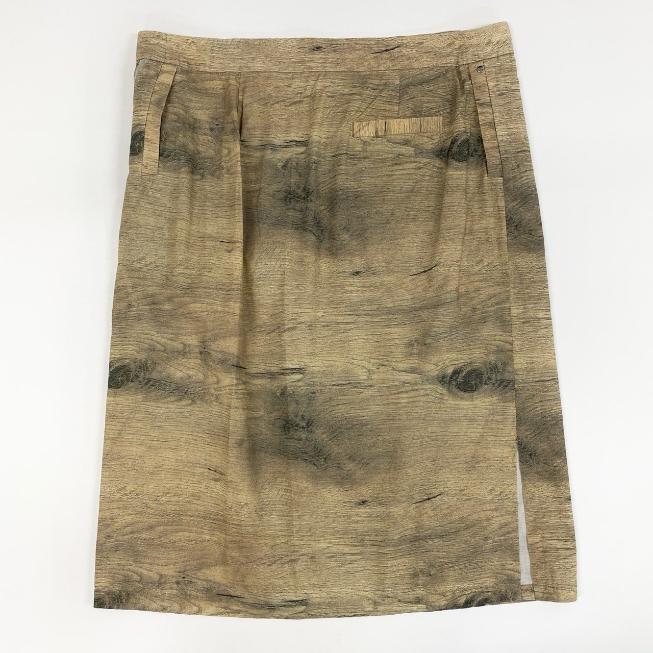17f30 《極美品》 BLESS ブレス N°64 2025ss SMLXL skirt WOODBEIGE 膝丈スカート フレアスカート サイズ0S ベージュ系 コットン レディース 女性用