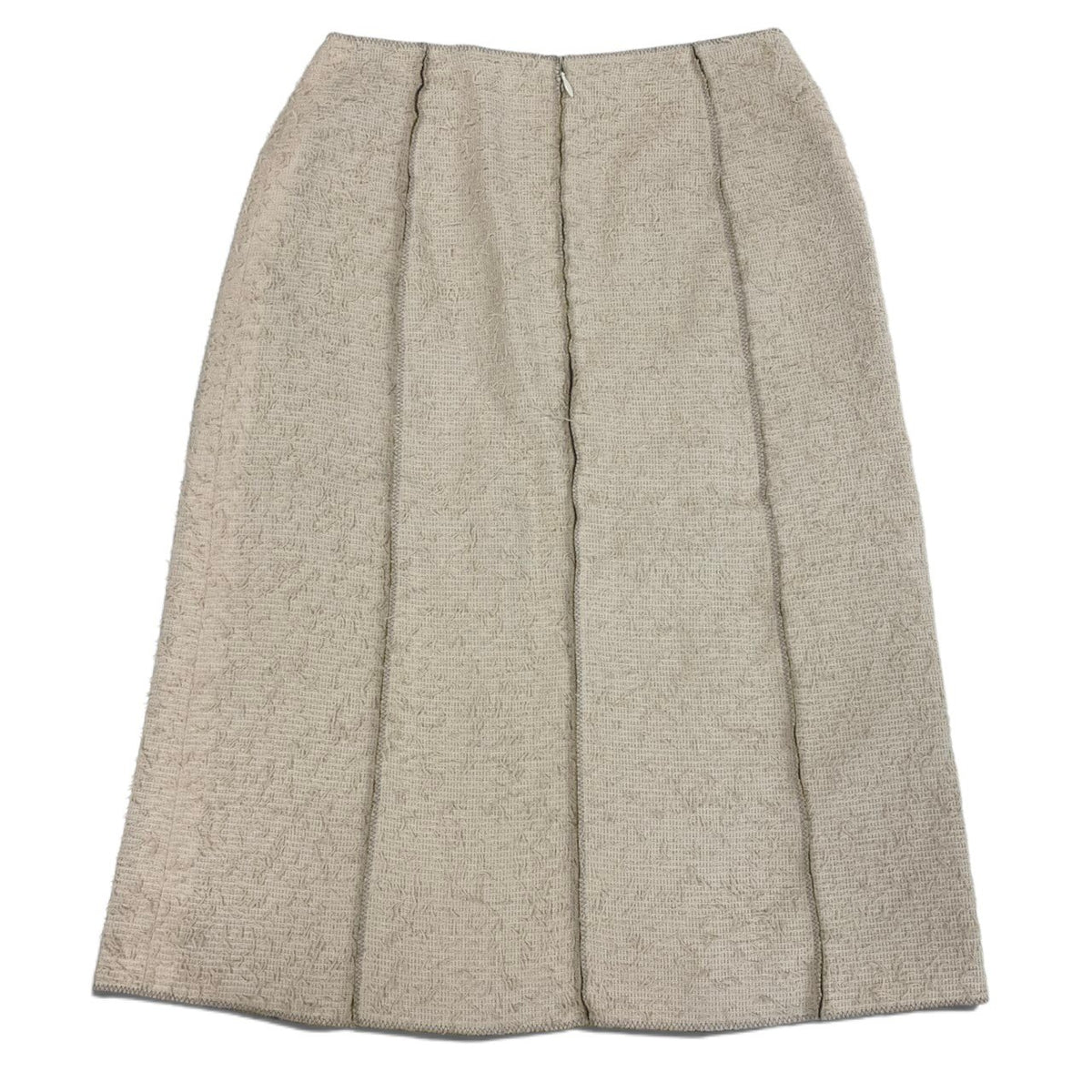 i19【美品】CHANEL 1995年 ツイードスカート ココマーク 38サイズ ベビーピンク ポリエステル100％ レディース 女性用u02t