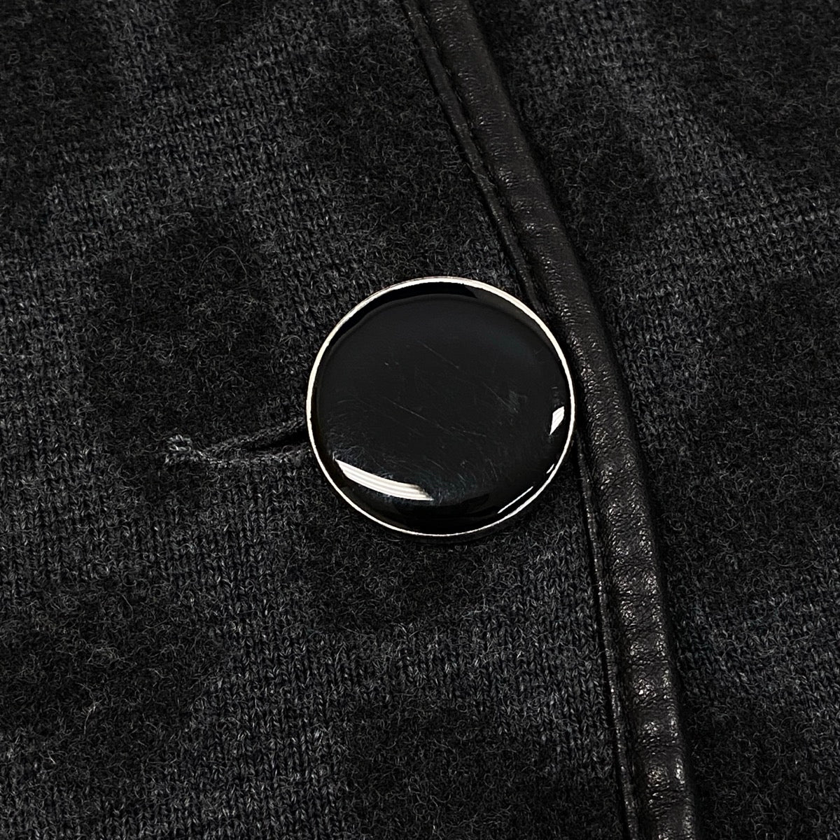 i25 【美品】3.1 Phillip Lim ロングコート ダブルボタン パイピング レオパード Sサイズ グレー ウール100％ レディース 女性用u02t