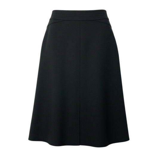 Ic30 《美品》 LOUIS VUITTON ルイヴィトン シルバーラージジップ ショートスカート Silver Large Zip Short Skirt サイズ34 ブラックt18r