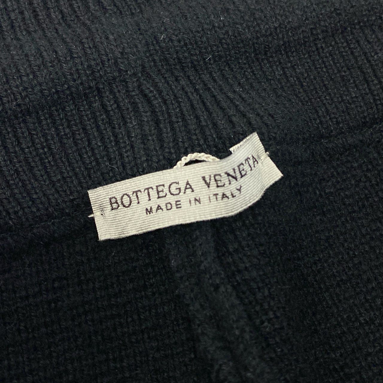 Ea27《美品》 BOTTEGA VENETA ボッテガヴェネタ カシミヤ100％ ニットパンツ 541565 サイズ50 ブラック Cashmere Pants スウェットt18r