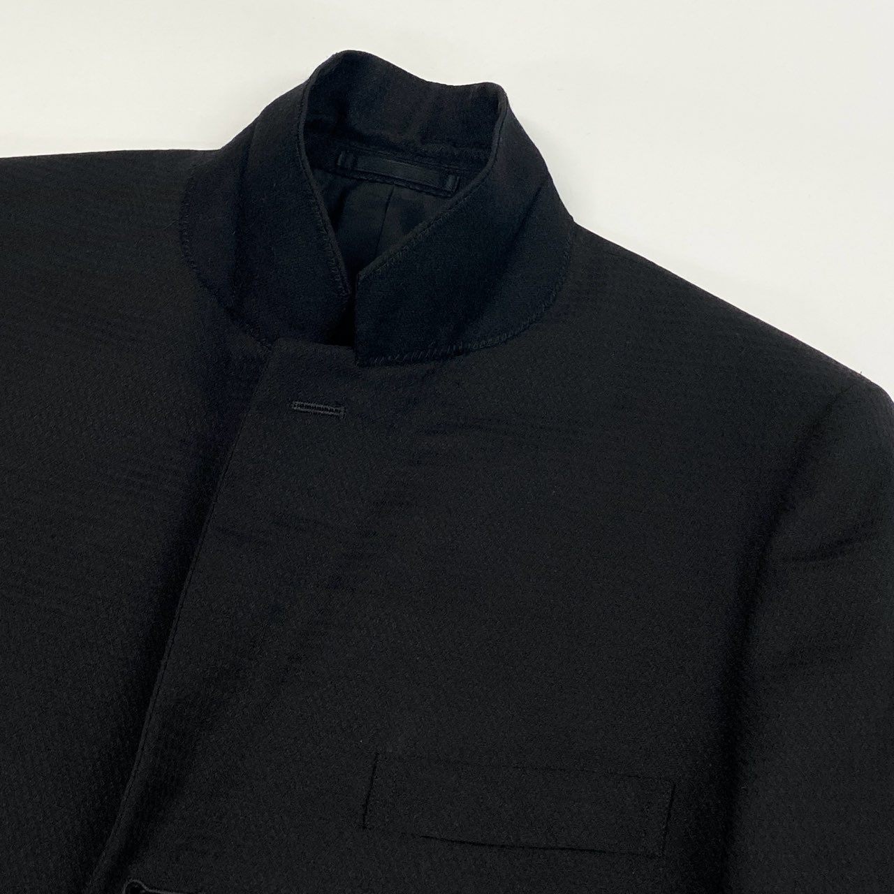 Mc6 COMME des GARCONS HOMME DEUS コムデギャルソン オムドゥ AD2007 千鳥 テーラードジャケット サイズS ブラック メンズk02i