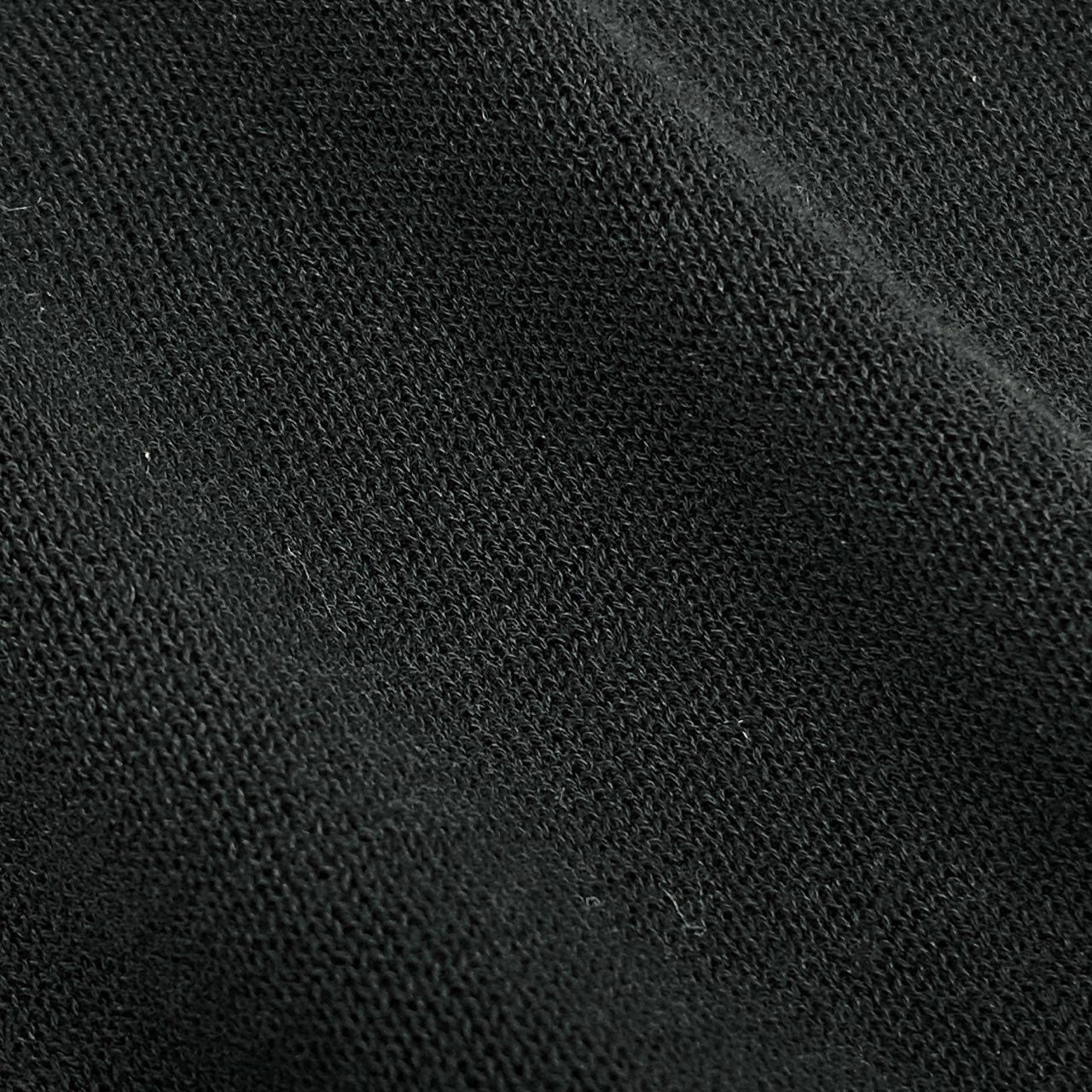 74k11《美品》 Maison Margiela メゾンマルジェラ 18SS シースルー スイッチング コットンニット S ブラック 4つタグ 透け感◎t18r