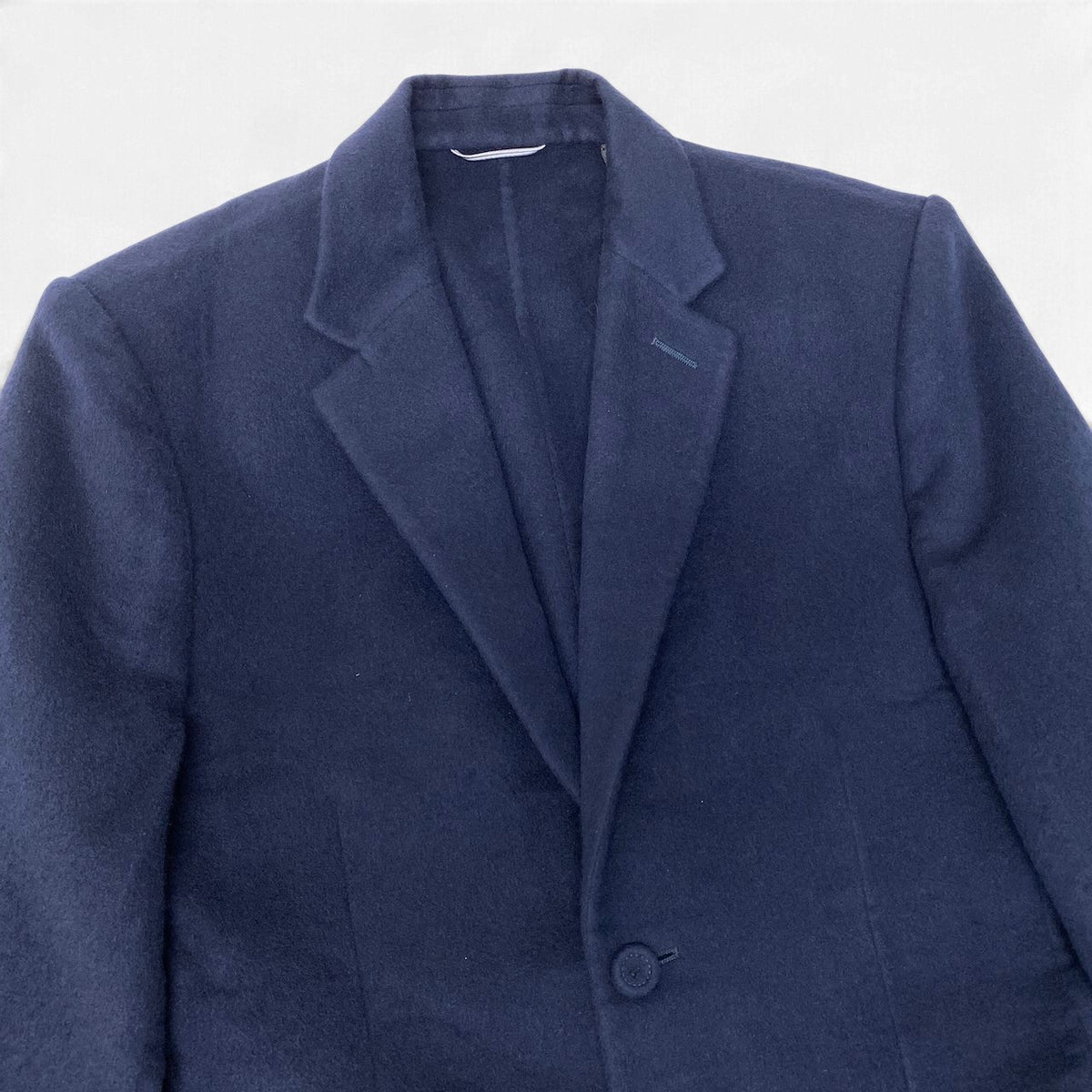 21j15 【極美品】 DIOR HOMME ディオールオム カシミヤジャケット テーラードジャケット シングル 2B サイズ46 ネイビー カシミヤ100％ メンズu02t