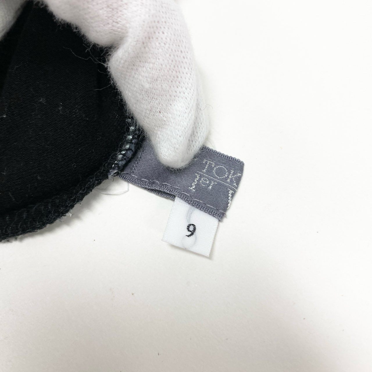 18k20 TOKUKO 1er VOL トクコプルミエヴォル モックネック チュニックワンピース 長袖 ストレッチ○ 楽器 プリント レディース 女性用 9 ブラックu02t