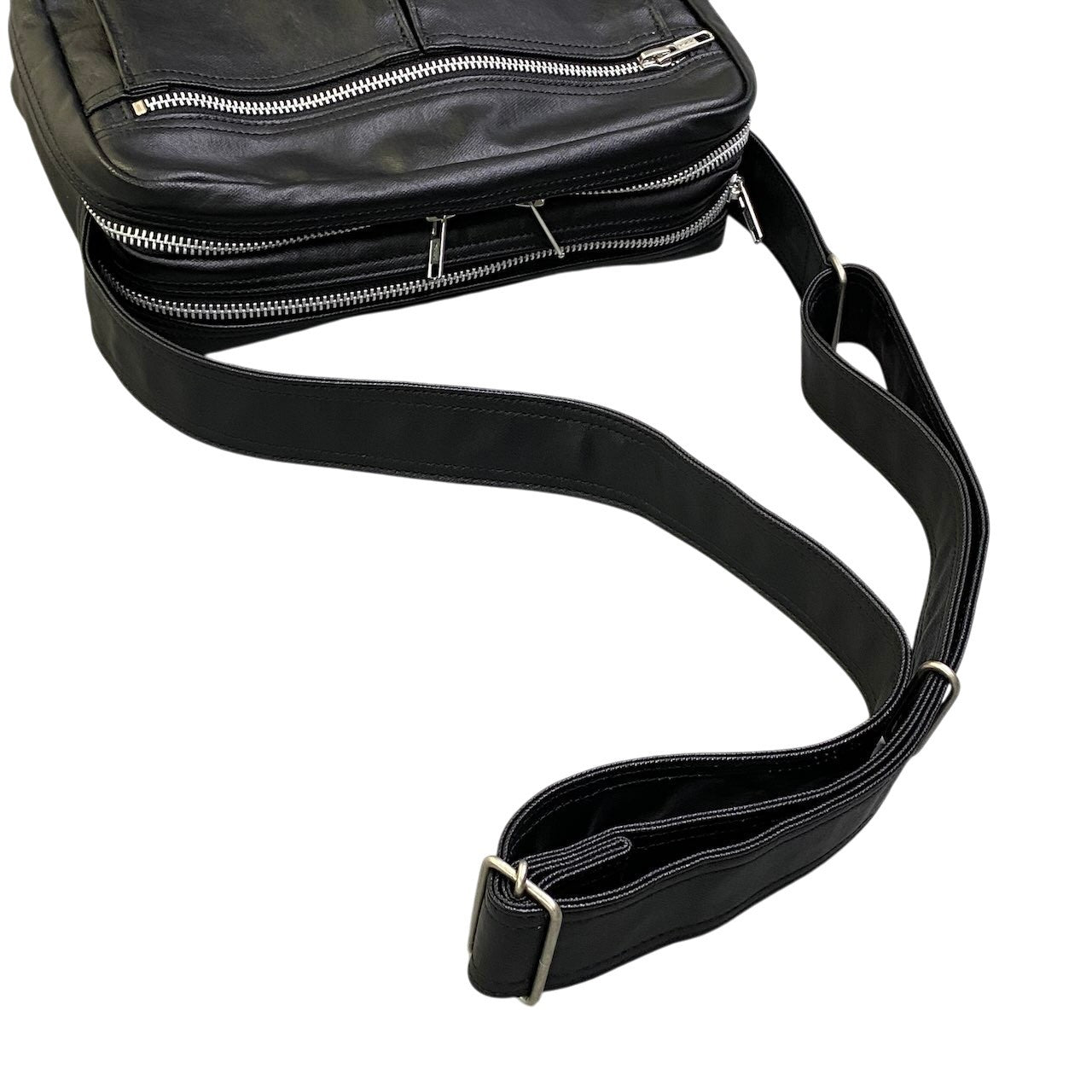 Be16 《美品》 PORTER ポーター FREE STYLE フリースタイル ショルダーバッグ 707-08211 ブラック 高密度キャンバス 吉田カバン YOSHIDAt18r