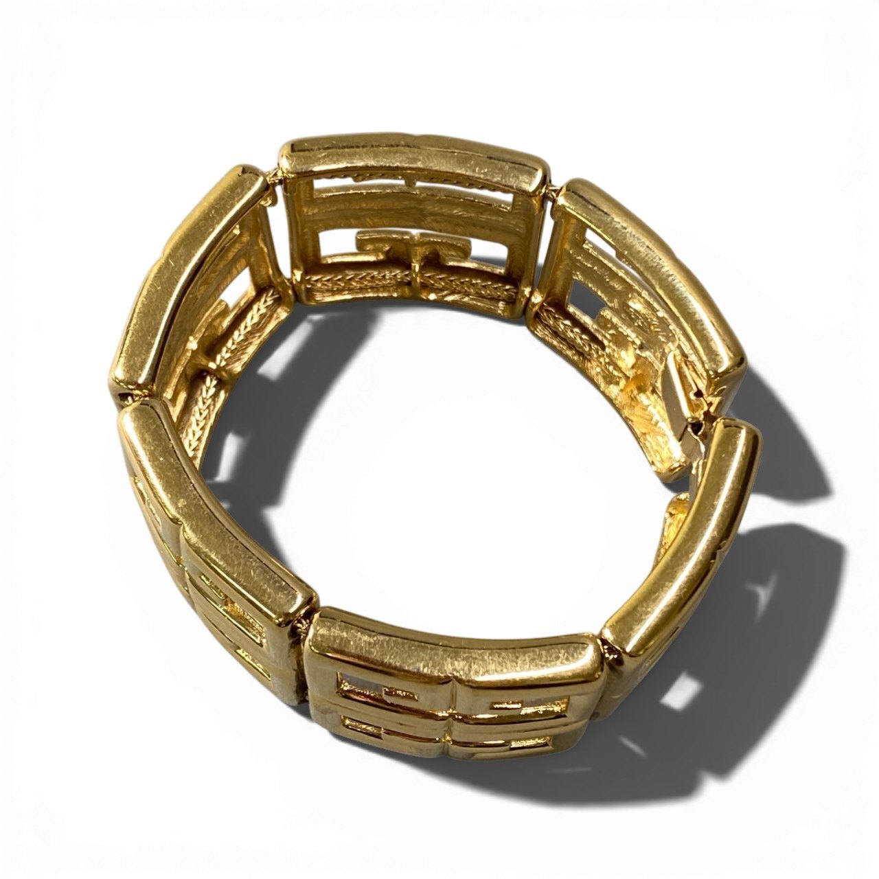c4 GIVENCHY ジバンシー アイコンゴールドブレスレット バングル GOLD アクセサリー Logo Bracelett18r