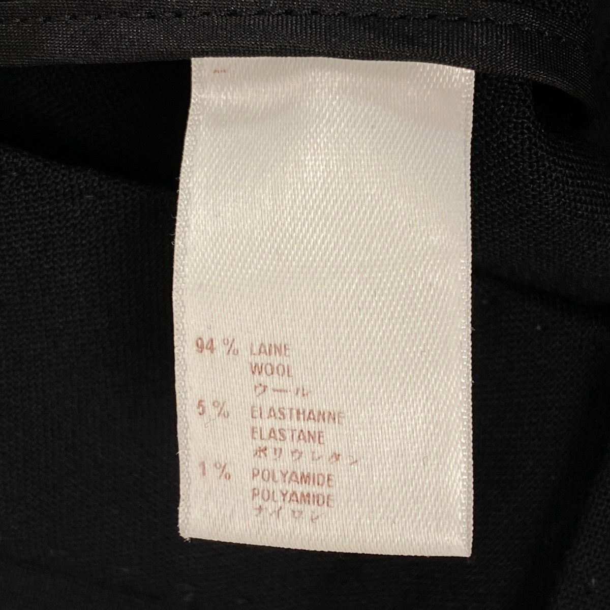Ej15 LOUIS VUITTON ルイヴィトン スラックスパンツ ストレート 金ボタン サイズ36 ブラック レディースo07t
