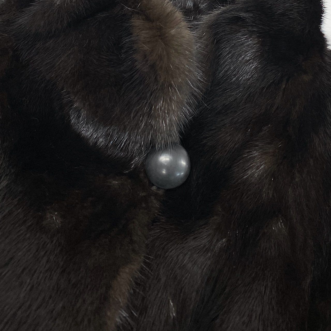 33l14 jindo マホガニーミンク ロングコート サイズ16号 ブラウン 本毛皮 MINK FUR ポケット有 毛質◎t18r