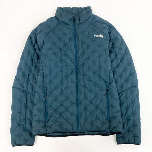 8h4 THE NORTH FACE ザノースフェイス Astro Light Jacket アストロライトジャケット ダウンジャケット ロゴプリント ND91817 XXL グリーン メンズk02i