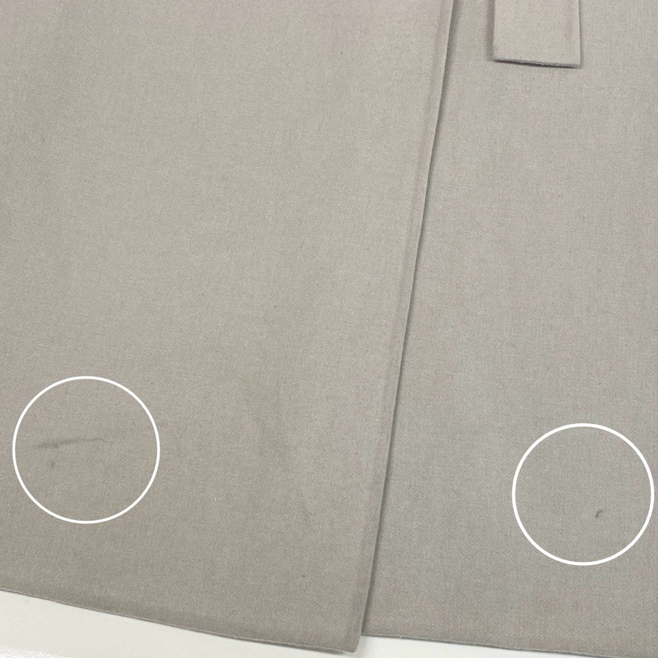 2L12 ADORE アドーア ライトリバーコート ロングコート ベルテッドコート 36 グレージュ レディース アウターu02t