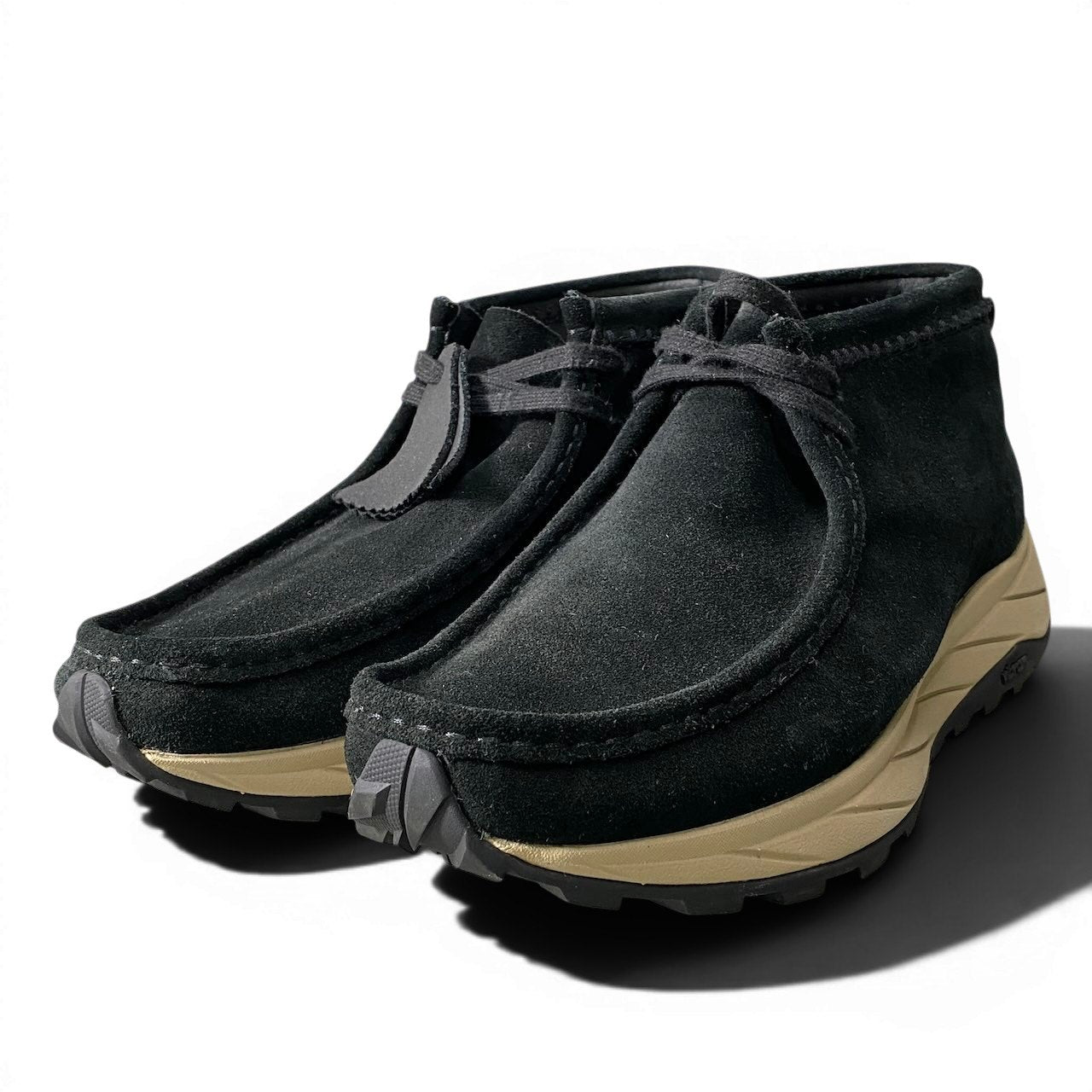 4e21 CLARKS クラークス ワラビーエデン スエードレザーブーツ