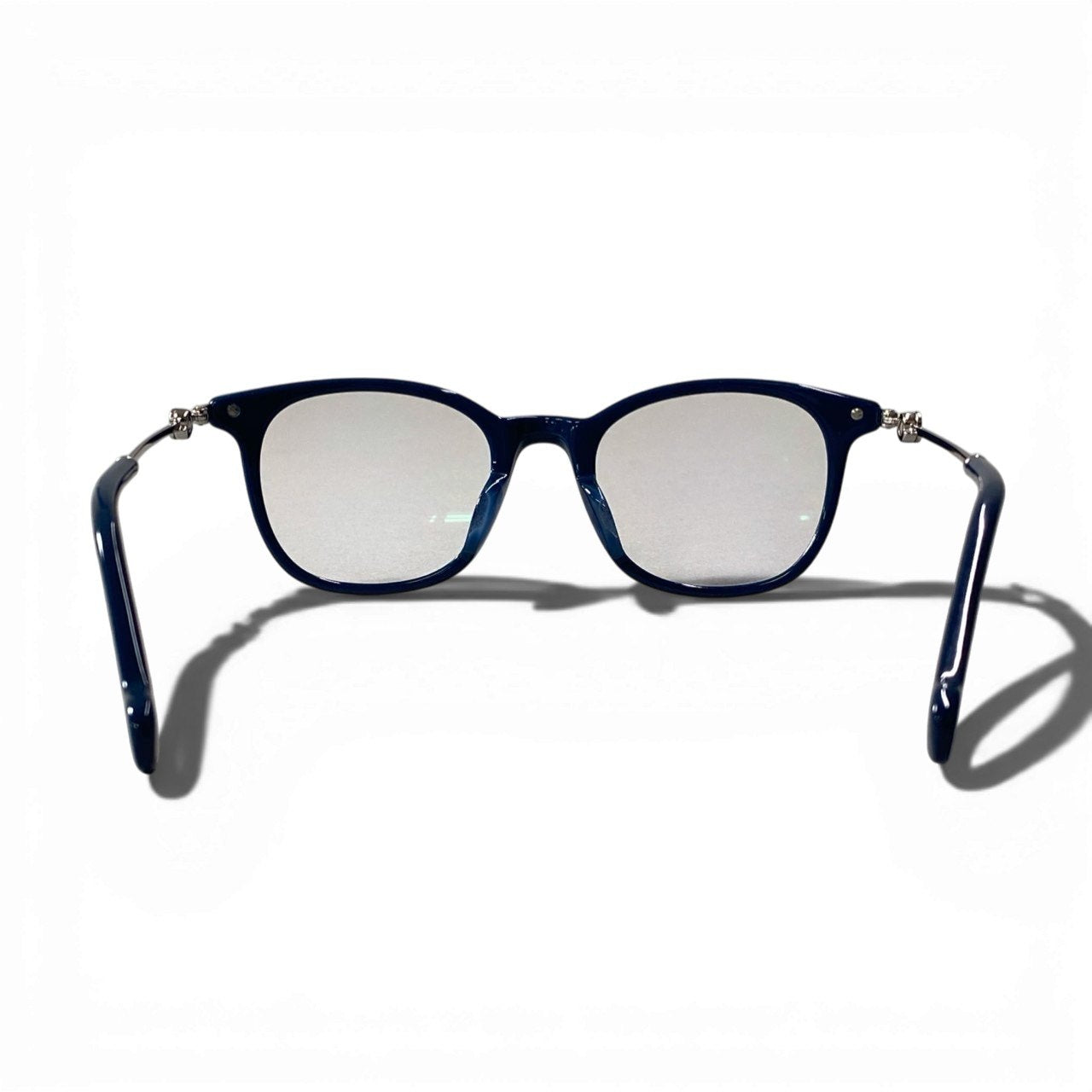 c17 MONCLER モンクレール ネイビー ML5114-D アイウェア メガネ メンズ イタリア製k02i