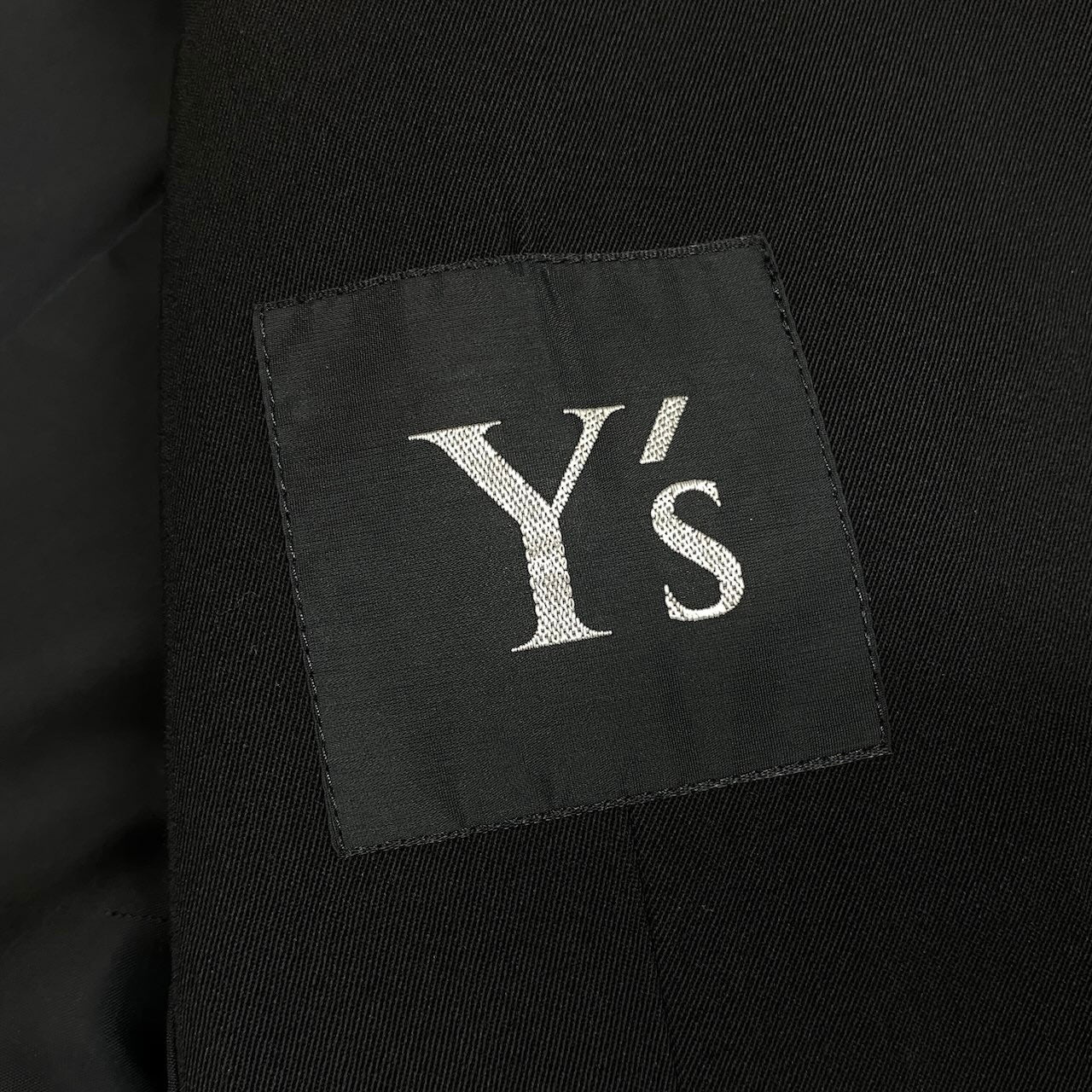Ae7 Y`s ワイズ ヨウジヤマモト テーラージャケット ウールジャケット デザインカット ブラック レディース 女性服u02t