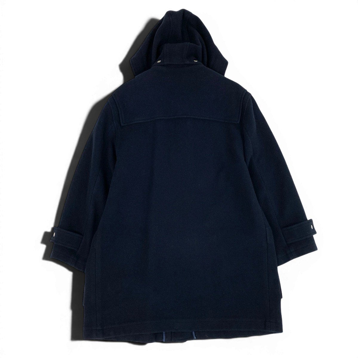 72f2 Paul Smith LONDON ポールスミス ダッフルコート フーデットコート 2way トグルボタン ウール混 サイズM ネイビー メンズ 紳士服o07t