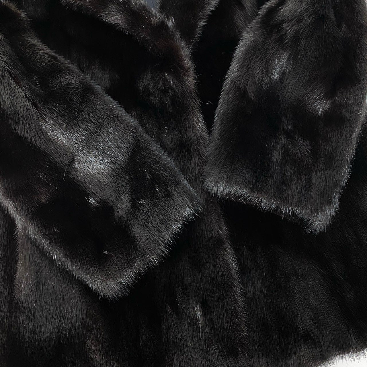 35c10 ダークミンク ファーコート サイズ11 ダークブラウン 本毛皮 毛質◎ Dark Mink Fur Coatt18r