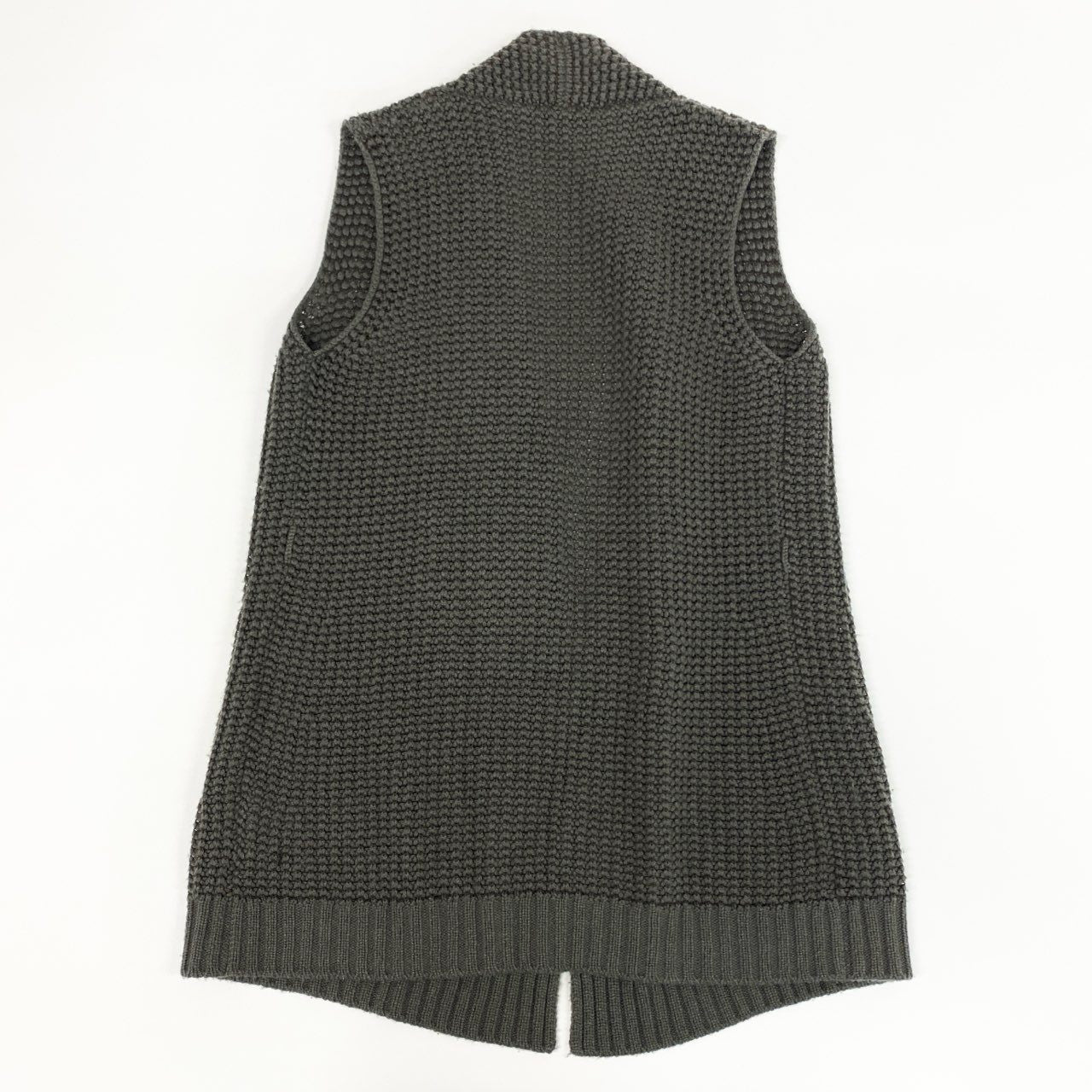 6f11 Loro Piana ロロピアーナ イタリア製 総カシミヤ ニットベスト ジレ チュニック丈 FAD7142 42 ブラウン系 カシミア100％
