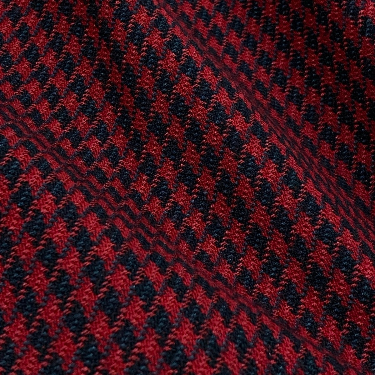 6i14 Christian Dior クリスチャンディオール スカートセットアップ テーラードジャケット スカート 千鳥格子 9サイズ レッド ブラック レディース 女性用u02t
