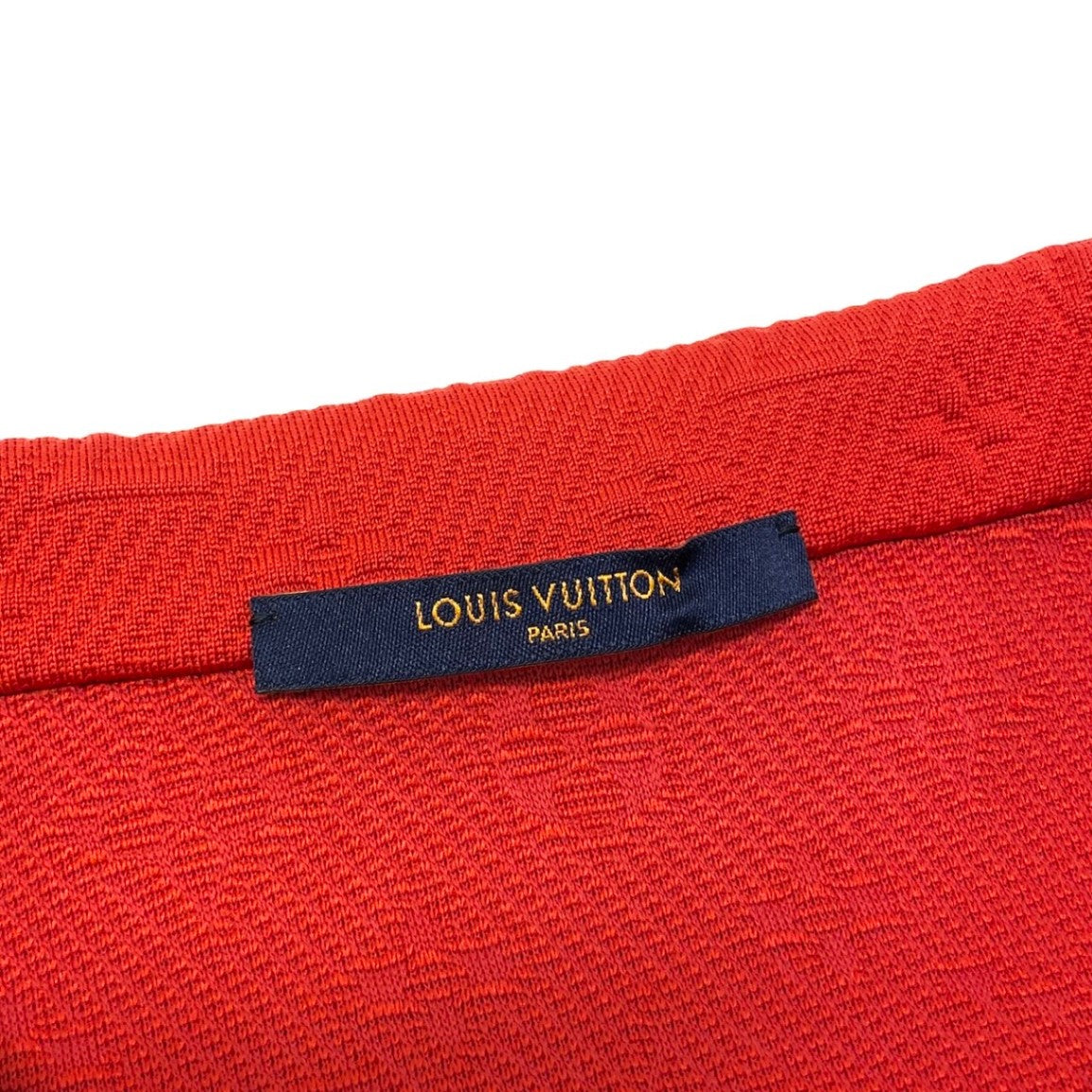 Id15 LOUIS VUITTON ルイヴィトン LV モノグラム ジップジャケット Monogram Zip Jacket サイズS レッド ブルゾンt18r