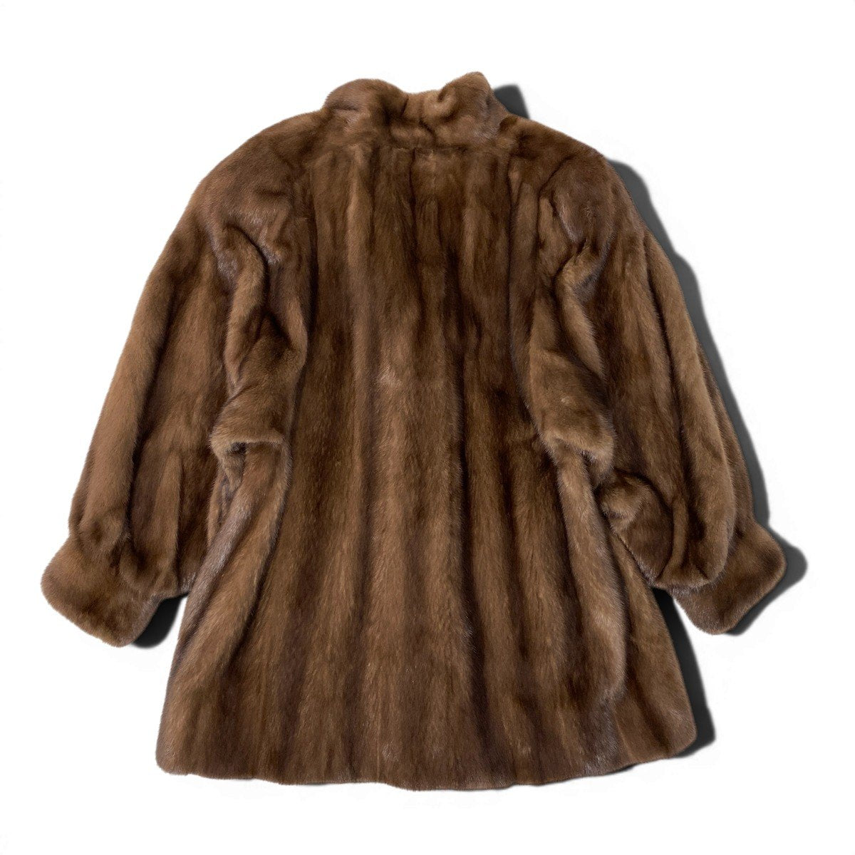 6g13 SAGA MINK サガミンク 銀サガ ミンクコート パステルミンク 最高級本毛皮 ライトブラウン系 MINK FUR レディースu02t