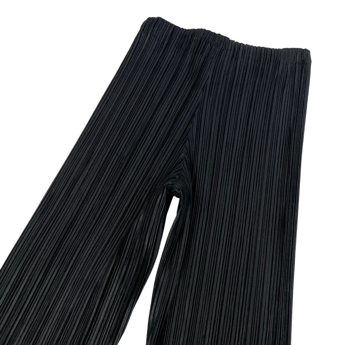 j19 PLEATS PLEASE プリーツパンツ ボトムス PP73-JF204 2サイズ ブラック ポリエステル100％ レディース 女性用u02t
