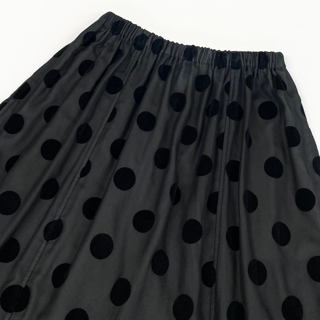 Ae11 【美品】tao COMME des GARCONS AD2022 サルエルパンツ ドット柄 チュール TJ-005 Mサイズ ブラック ポリエステル100％ レディース 女性用ta1