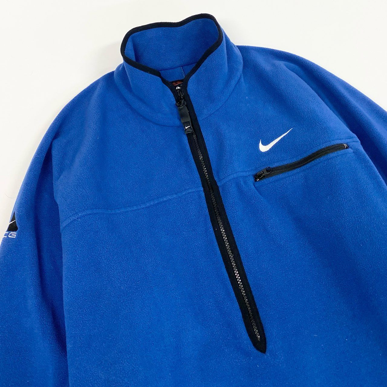 14a15 NIKE ACG ナイキ エーシージー Vintage Half Zip Pullover Size L Blue ハーフジップトップ Y2K ヴィンテージt18r