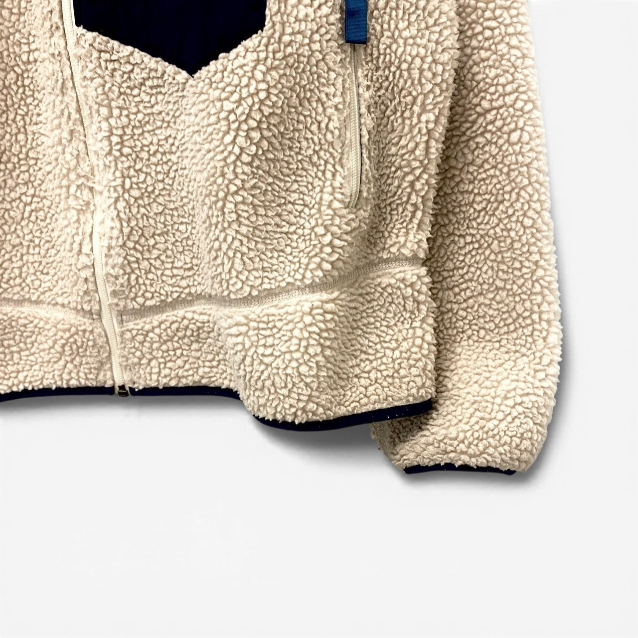 24c16 patagonia パタゴニア CLASSIC RETRO X JACKET クラシックレトロ フリースジャケット L アイボリー メンズu02t