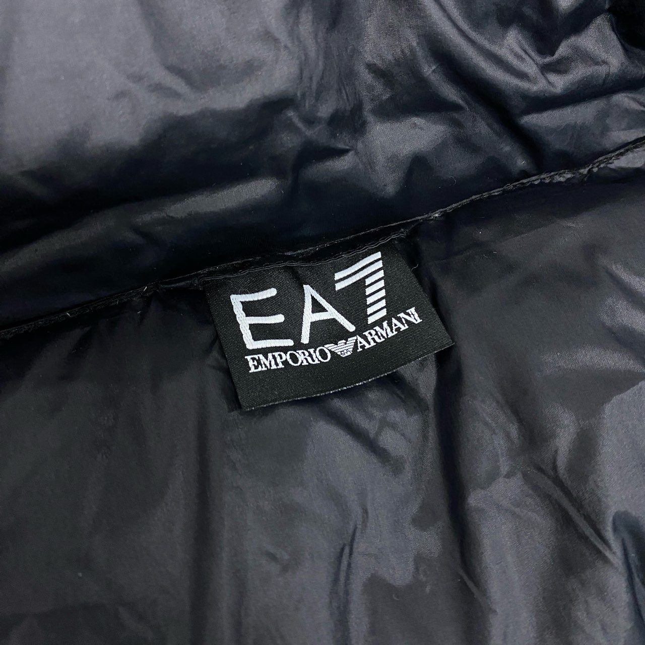 57L8 EMPORIO ARMANI エンポリオアルマーニ ダウンジャケット フード取り外し可 アウター ダブルジップ メンズ 紳士服 6YPB25 PNE2Z M ブラックu02t