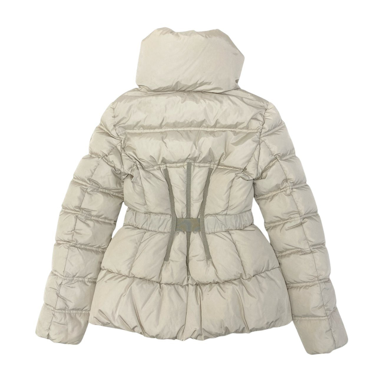 9a27 MONCLER モンクレール ALOUETTE アルエット ダウンジャケット サイズ00 ホワイト 鑑定済 D20934638505 ベルト付t18r