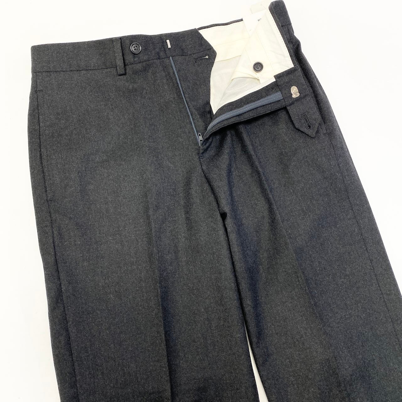 68d30 【未使用保管品】 BROOKS BROTHERS ブルックスブラザーズ REGENT FIT スラックスパンツ センタープレス ボトムス W30/L34 ブラック メンズ 紳士服u02t