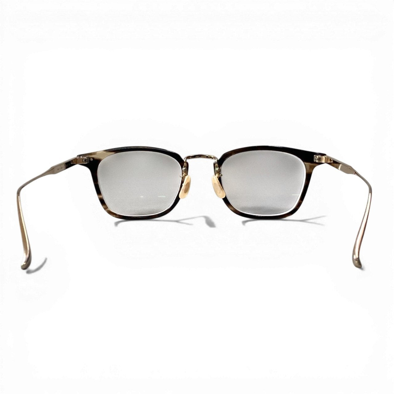 c23 BJ CLASSIC COLLECTION ビージェイクラシック チタニウム 度入り メガネ アイウェア クロササゴールドk02i