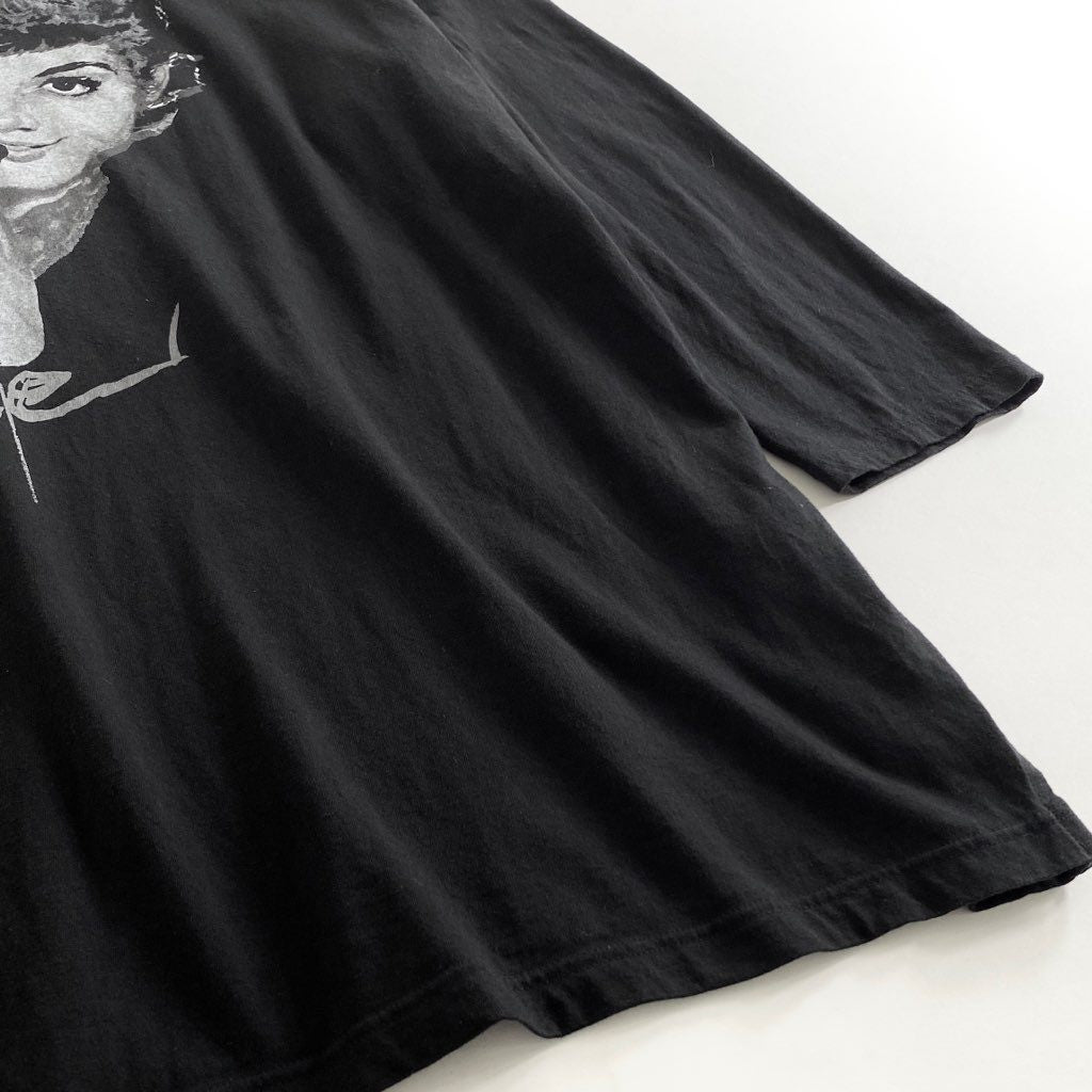 27h7 Yohji Yamamoto POUR HOMME ヨウジヤマモト プールオム 21SS Kill Me Print Big Long Sleeves T-Shirt Tシャツ 3 ブラック オーバーサイズ