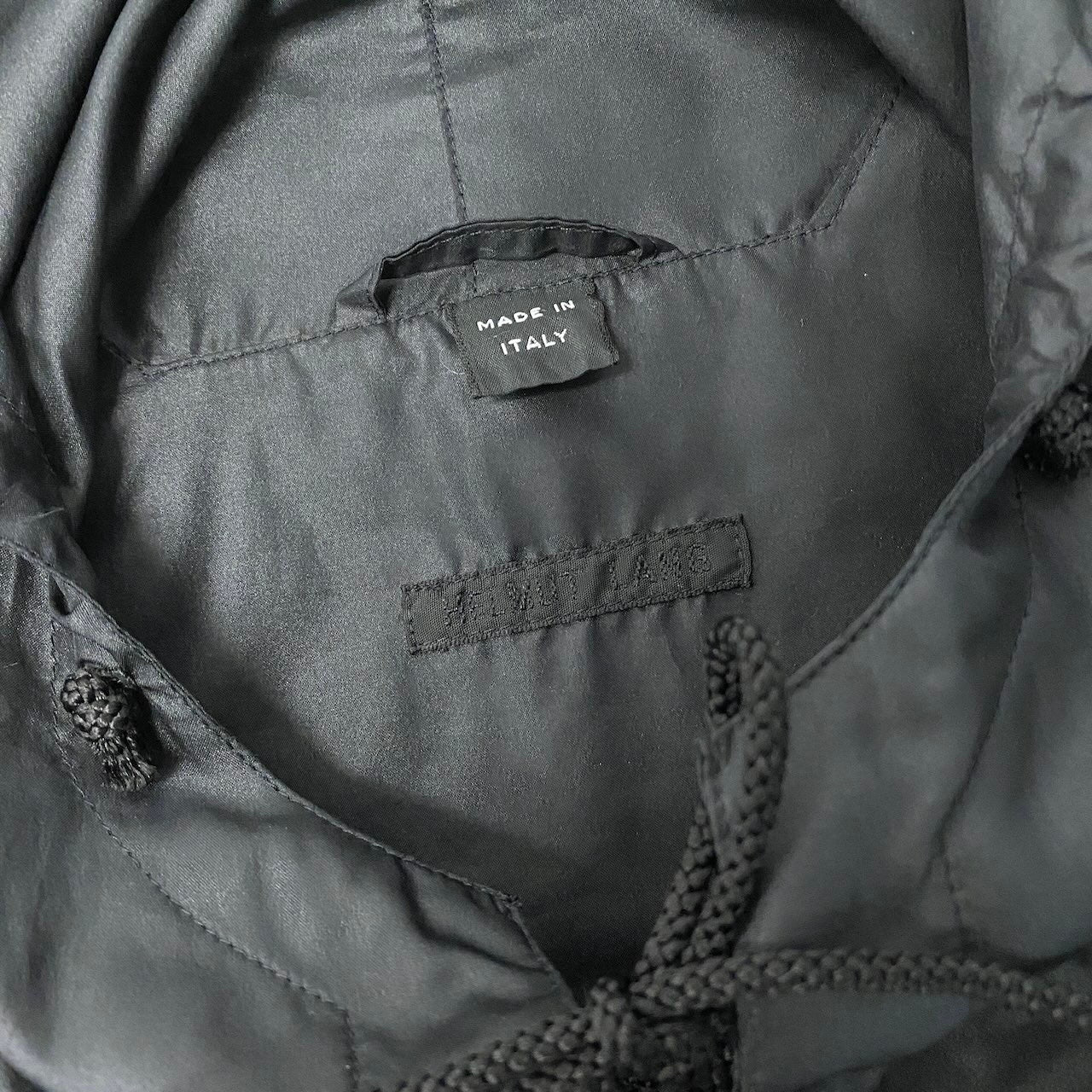 d2 【Archive】Helmut Lang ヘルムートラング 本人期 アノラックパーカー サイズ48 ブラック メンズ トップスk02i