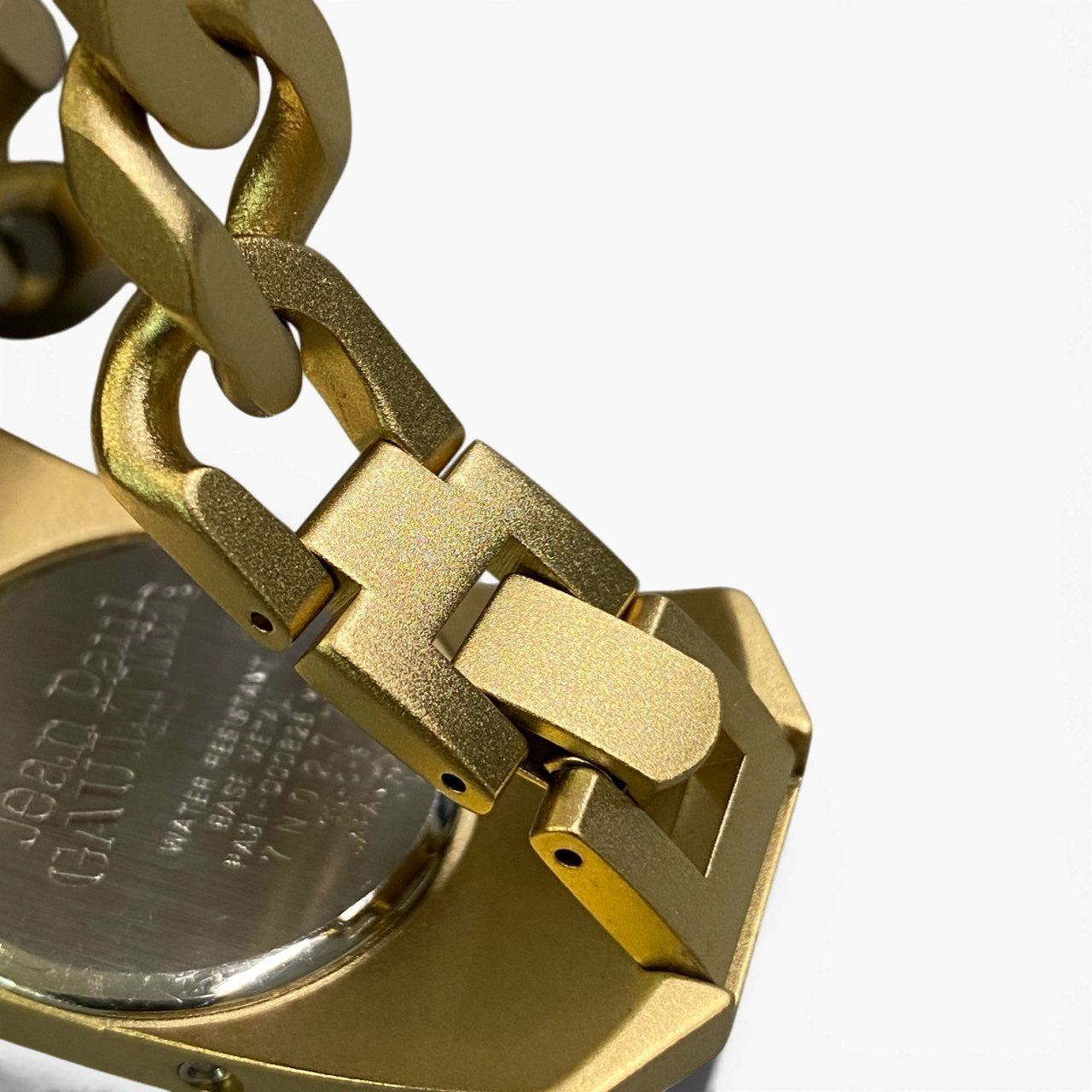 b12 Vintage Jean Paul Gaultier ヴィンテージ ジャンポールゴルチエ クォーツデジタル腕時計  digital quartz watch PA31-Q00826 ゴールドカラー メンズk02i