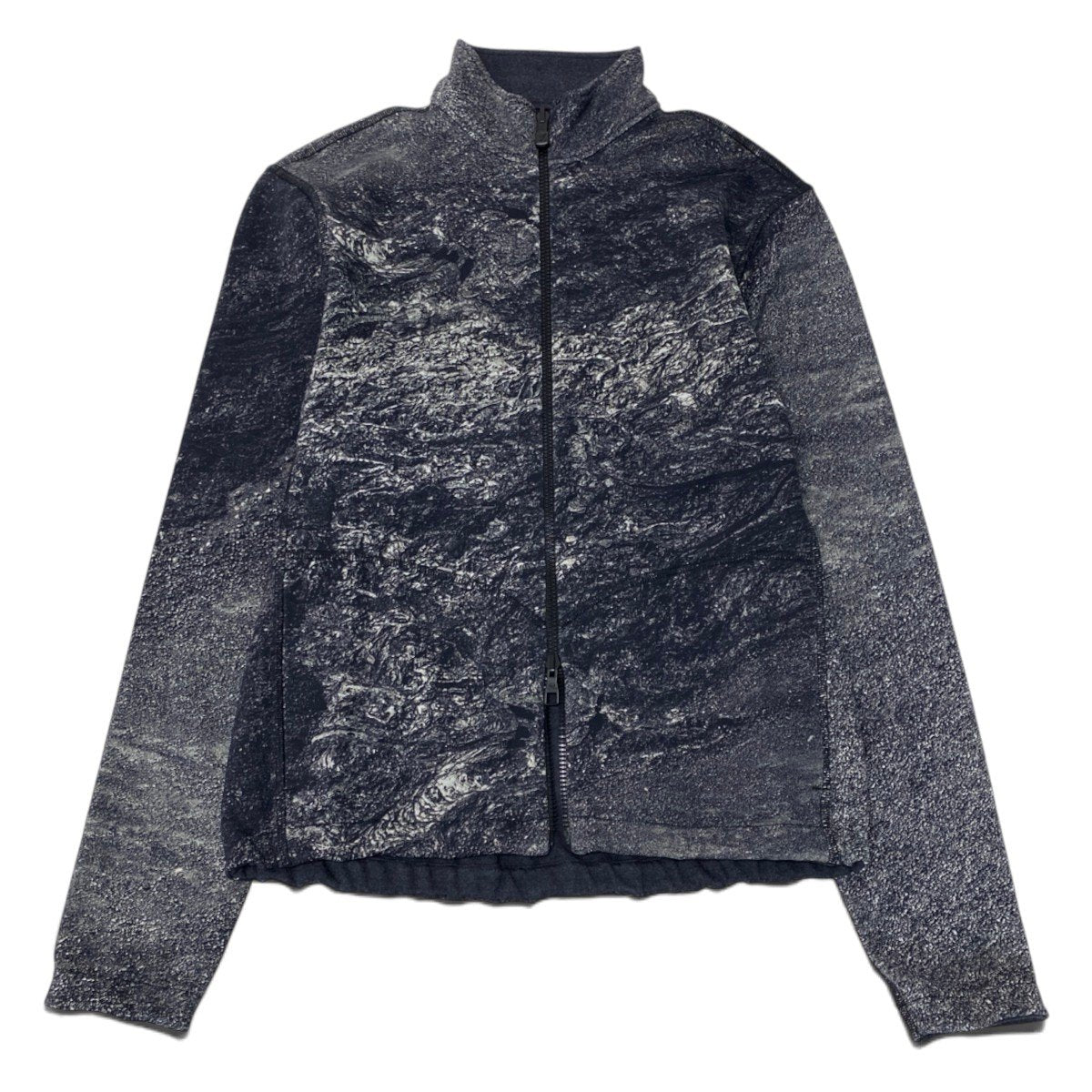 i13 《美品》 LOUIS VUITTON ルイヴィトン 転写プリント リバーシブルジャケット Graphic Transfer Print Reversible Jacket HFY66WHOY Size L グレー 画像参照t18r